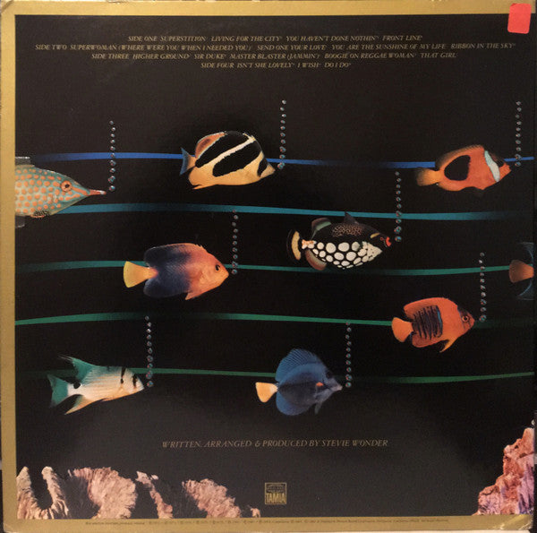 Stevie Wonder : Stevie Wonder's Original Musiquarium I (LP,Compilation,Stereo)