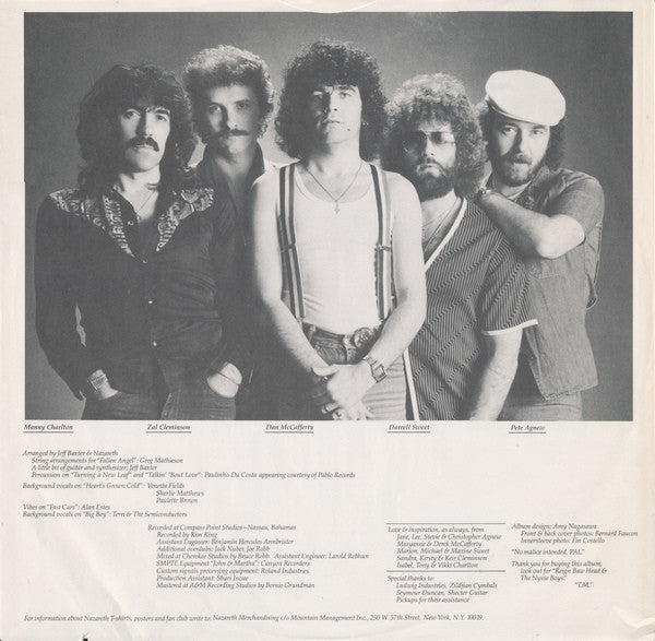 Nazareth (2) : Malice In Wonderland (LP,Album)