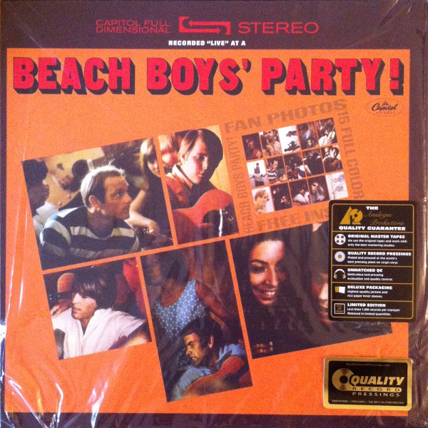 Beach Boys, The : Beach Boys' Party! (LP,Album,Reissue,Remastered,Stereo)