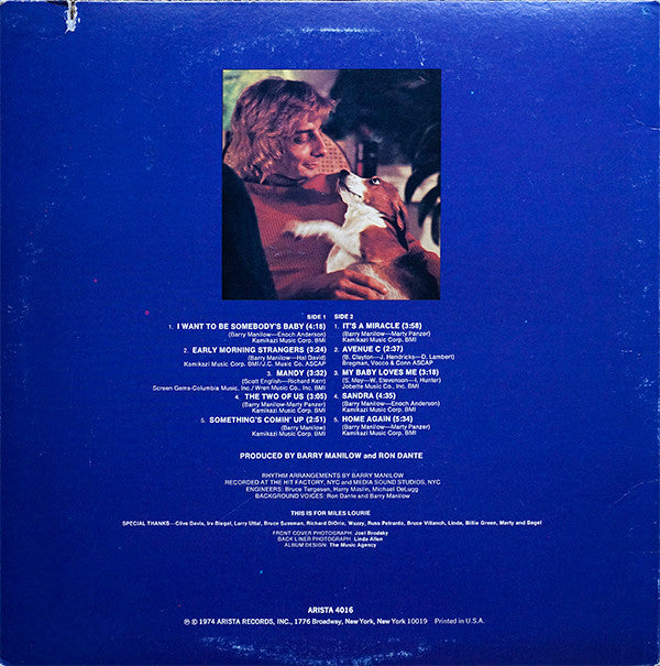 Barry Manilow : Barry Manilow II (LP,Album,Reissue)
