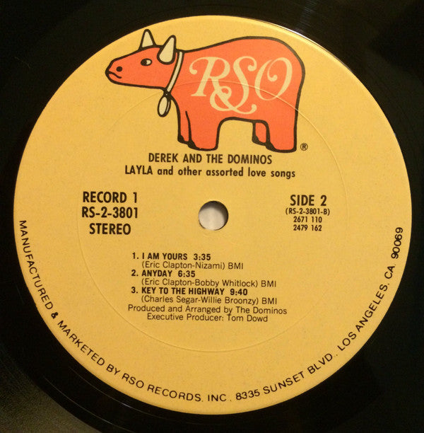 Derek & The Dominos : Layla And Other Assorted Love Songs (LP,Album,Reissue)