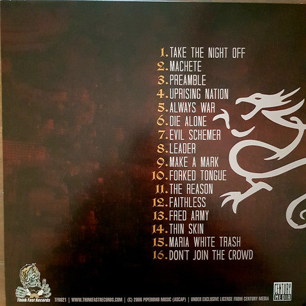 Sick Of It All : Death To Tyrants (LP,Album,Reissue,Repress)
