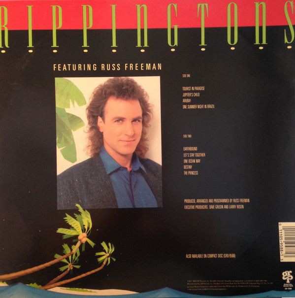 Rippingtons, The Featuring Russ Freeman (2) : Tourist In Paradise (LP,Album,Club Edition)