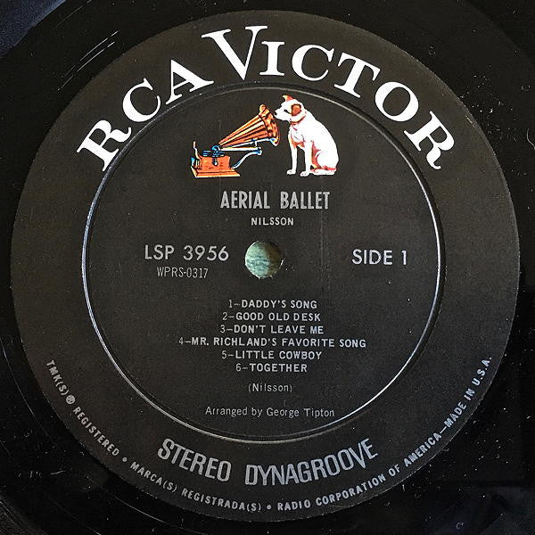 Harry Nilsson : Aerial Ballet (LP,Album,Stereo)