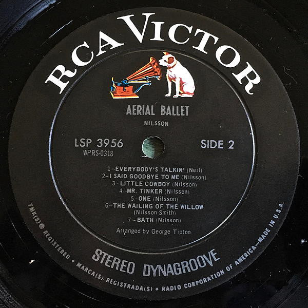 Harry Nilsson : Aerial Ballet (LP,Album,Stereo)