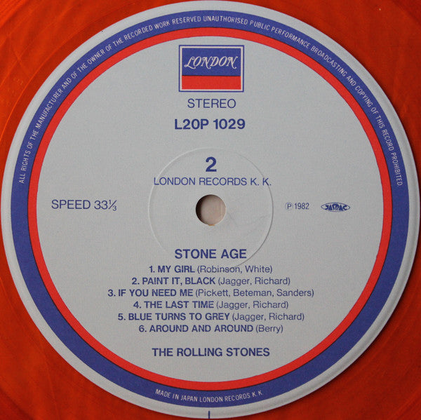 Rolling Stones, The : Stone Age (LP,Compilation)