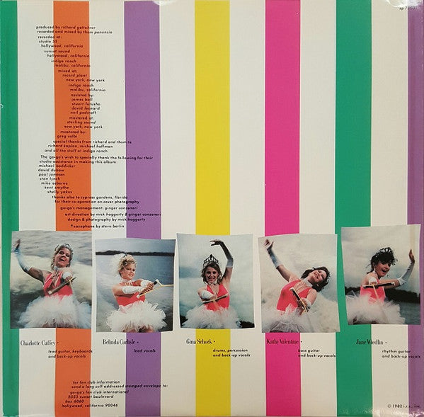 Go-Go's : Vacation (LP,Album,Stereo)