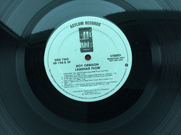 Roy Orbison : Laminar Flow (LP,Album,Promo)