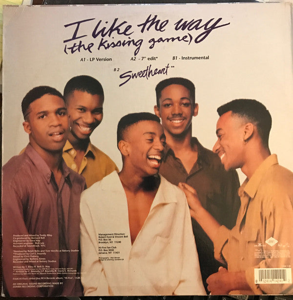 Hi-Five : I Like The Way (The Kissing Game) (12",33 ⅓ RPM)