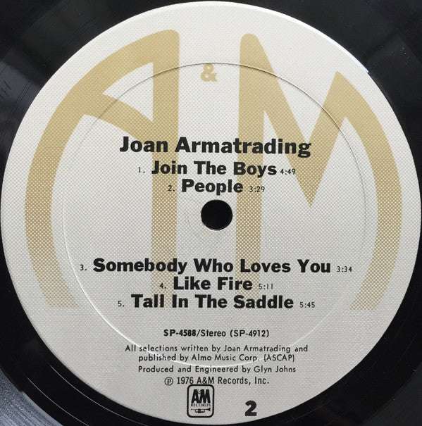 Joan Armatrading : Joan Armatrading (LP,Album,Stereo)