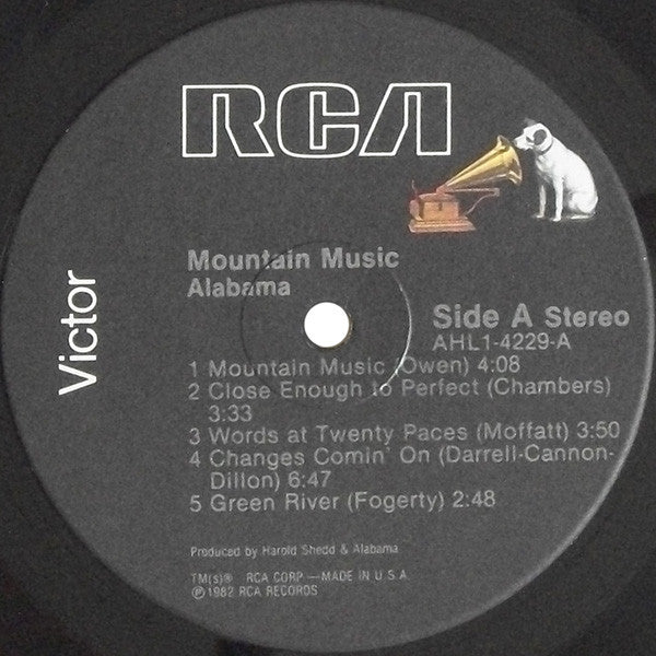 Alabama : Mountain Music (LP,Album)