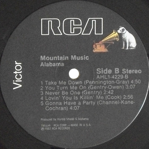 Alabama : Mountain Music (LP,Album)