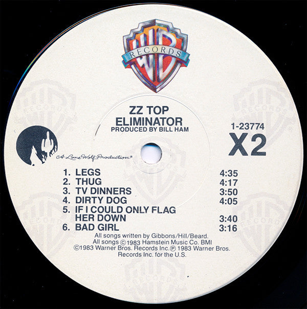 ZZ Top : Eliminator (LP,Album)