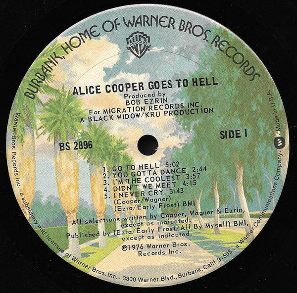 Alice Cooper (2) : Goes To Hell (LP,Album)