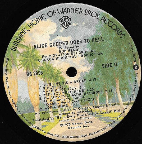 Alice Cooper (2) : Goes To Hell (LP,Album)