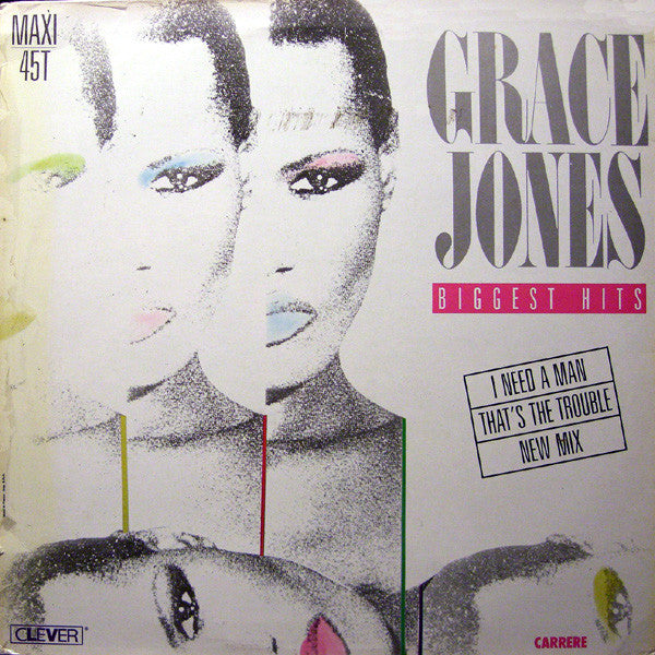 Grace Jones : Biggest Hits (12",45 RPM,Maxi-Single,Compilation)
