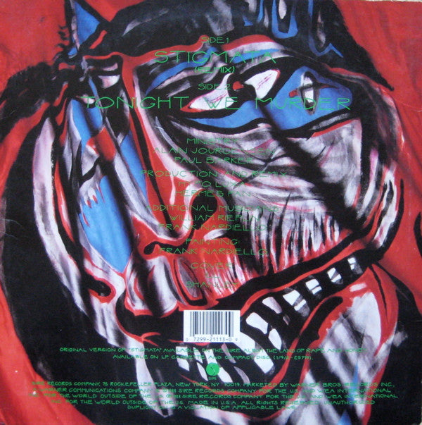 Ministry : Stigmata (12",Maxi-Single,33 ⅓ RPM)