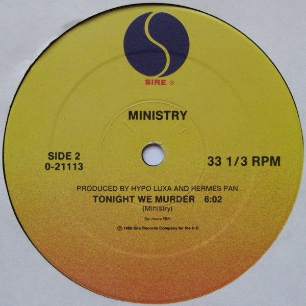 Ministry : Stigmata (12",Maxi-Single,33 ⅓ RPM)