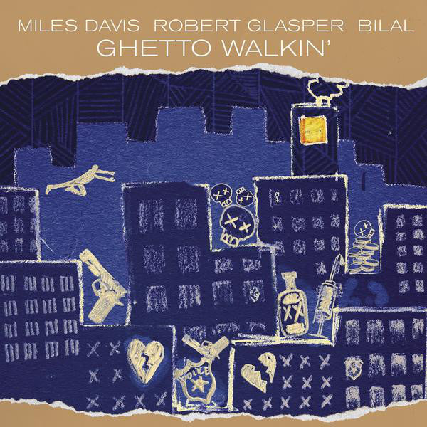 Miles Davis, Robert Glasper, Bilal : Ghetto Walkin' (12",33 ⅓ RPM,Limited Edition)