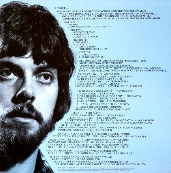 Alan Parsons Project, The : I Robot (12",45 RPM,Album,Limited Edition,Numbered,Reissue,Remastered,Special Edition,Ste)