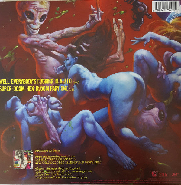 Rob Zombie : Well, Everybody's Fucking In A U.F.O. (10",45 RPM,Single Sided,Record Store Day,Single,Etched,Limited Edition)