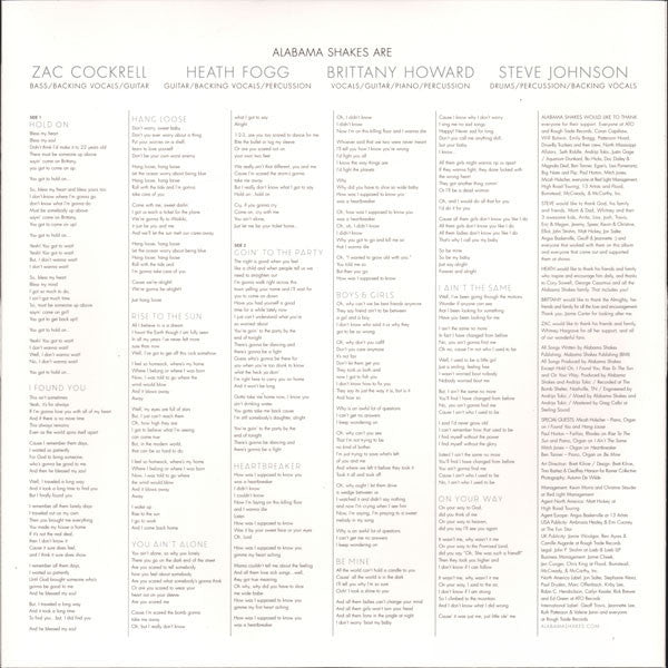 Alabama Shakes : Boys & Girls (LP,Album,Reissue)