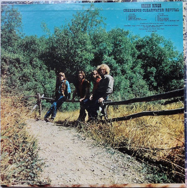 Creedence Clearwater Revival : Green River (LP,Album,Reissue)