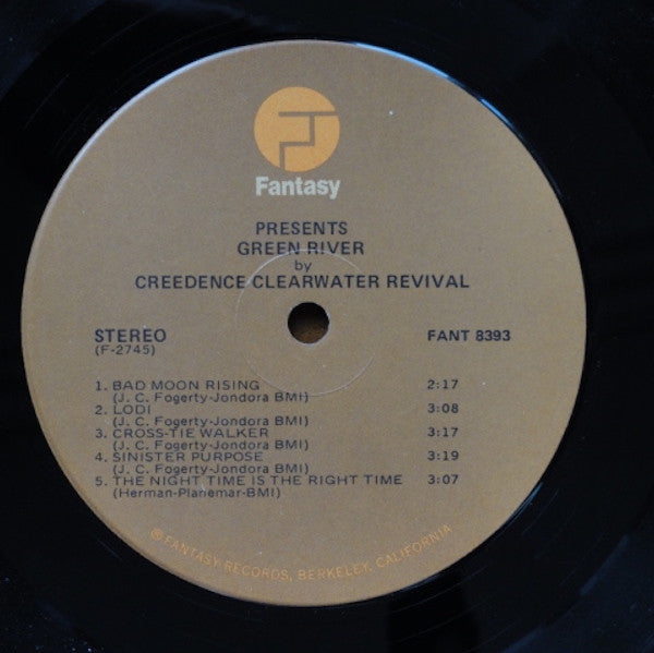 Creedence Clearwater Revival : Green River (LP,Album,Reissue)