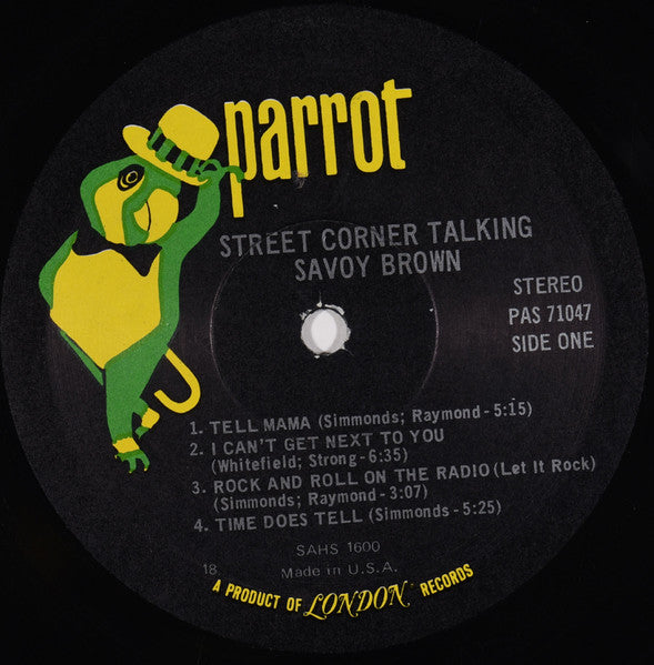 Savoy Brown : Street Corner Talking (LP,Album)