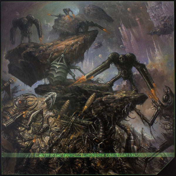 Artificial Brain : Labyrinth Constellation (LP,Album,Limited Edition,Reissue)