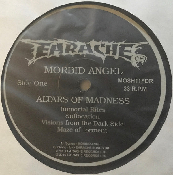 Morbid Angel : Altars Of Madness (LP,Album,Reissue,Remastered)