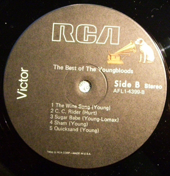 Youngbloods, The : The Best Of The Youngbloods (LP,Compilation,Reissue,Stereo)