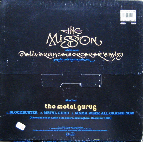 Mission, The : Deliverance (12",45 RPM,Single)