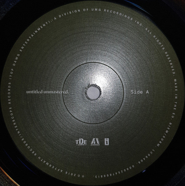 Kendrick Lamar : Untitled Unmastered. (LP,Album)