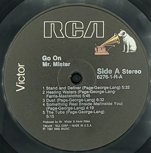 Mr. Mister : Go On... (LP,Album,Stereo)