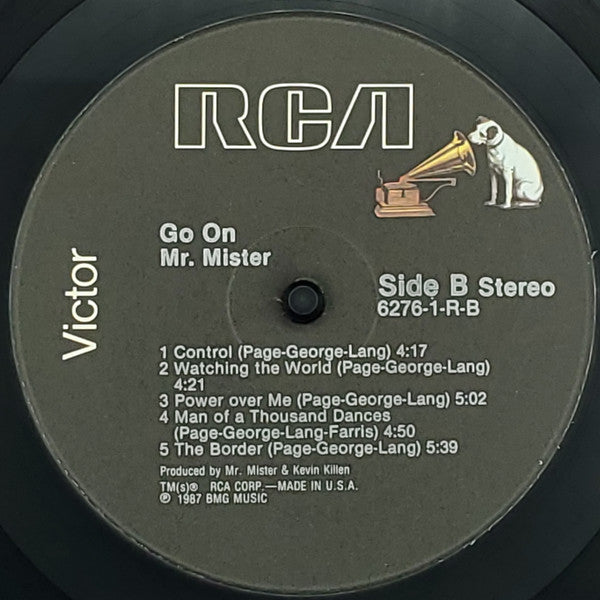 Mr. Mister : Go On... (LP,Album,Stereo)