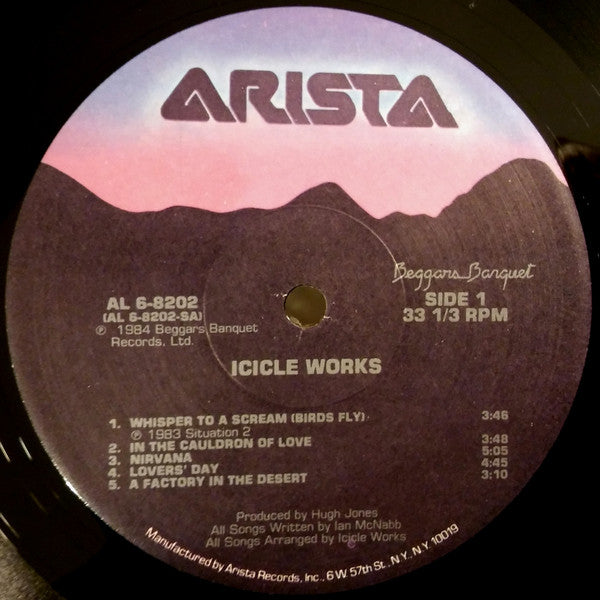 Icicle Works, The : Icicle Works (LP,Album)