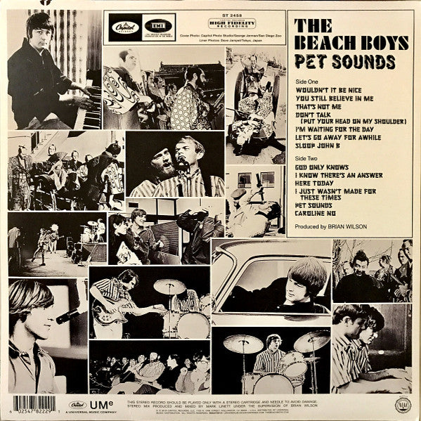 Beach Boys, The : Pet Sounds (LP,Album,Reissue,Remastered,Stereo)