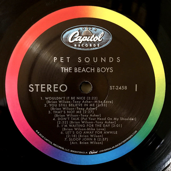 Beach Boys, The : Pet Sounds (LP,Album,Reissue,Remastered,Stereo)