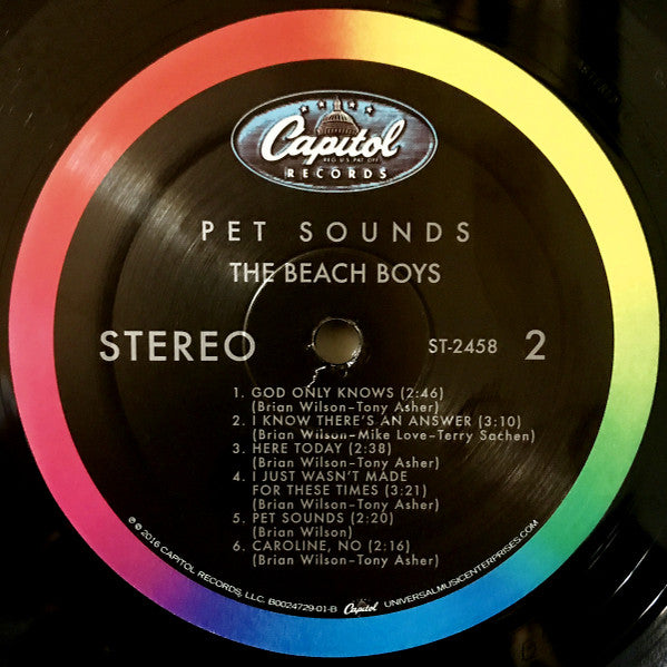 Beach Boys, The : Pet Sounds (LP,Album,Reissue,Remastered,Stereo)