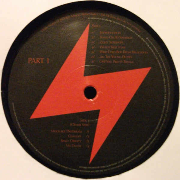 David Bowie : Ziggy Stardust And The Spiders From Mars (The Motion Picture Soundtrack) (LP,Album,Reissue)