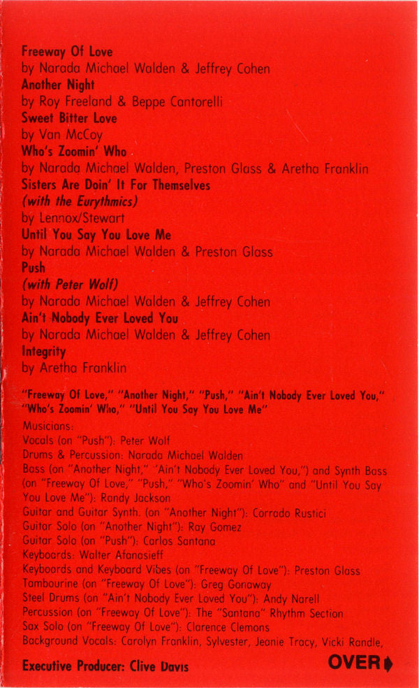 Aretha Franklin : Who's Zoomin' Who? (Album)