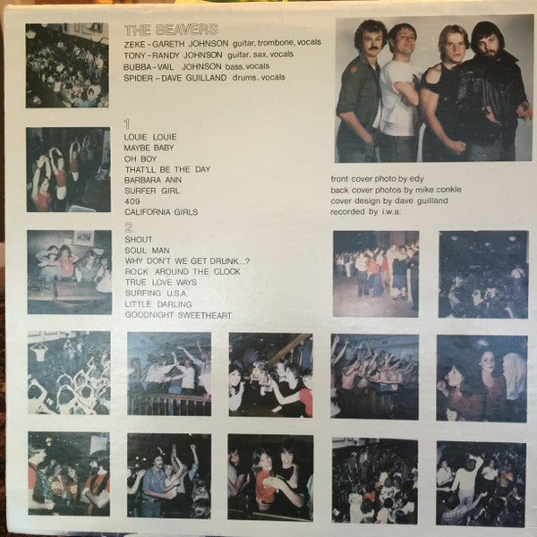 Beavers (8), The : Meet The Beavers Live At Doc Maynard's (LP,Album)