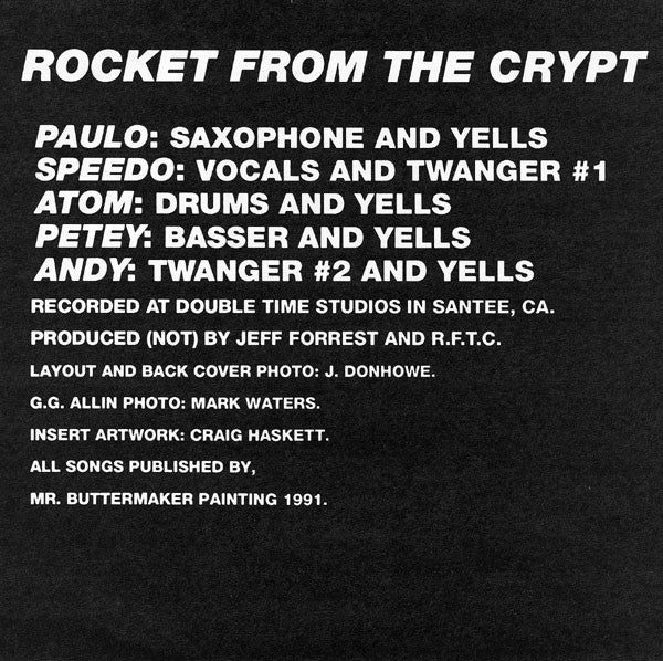 Rocket From The Crypt : Yum Kippered (7")