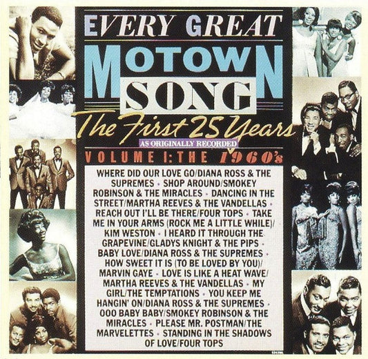 Various : Every Great Motown Song: The First 25 Years - Volume 1: The 1960's (Compilation)