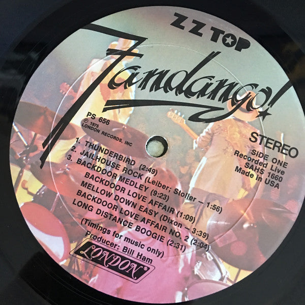 ZZ Top : Fandango! (LP,Album)
