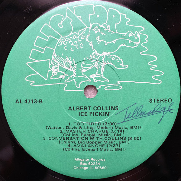 Albert Collins : Ice Pickin' (LP,Album)