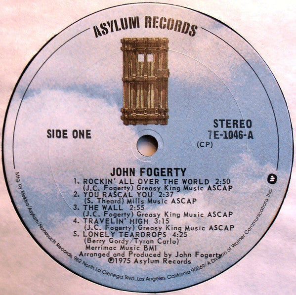 John Fogerty : John Fogerty (LP,Album)