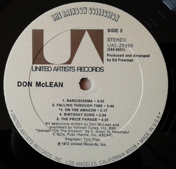 Don McLean : Don McLean (LP,Album)