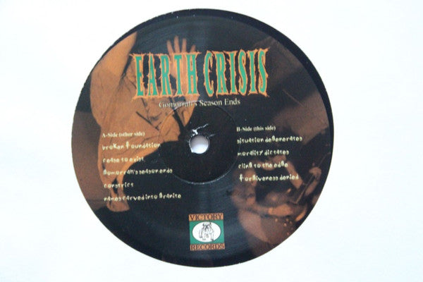 Earth Crisis : Gomorrah's Season Ends (LP,Repress)